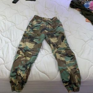 Army style joggers